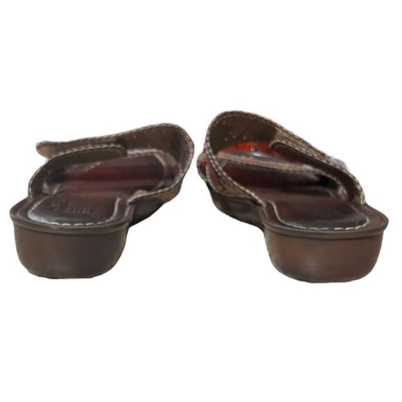 Spring Step L’Artiste Leather Strap Sandals W/ Floral Design, EU 37, US 6.5-7 - Picture 6 of 7